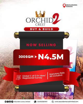 Plots and Acres of Land, Orchid Crest 2,emuren, Imota, Ikorodu, Lagos, Residential Land for Sale