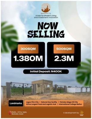 Affordable, Buy & Build Hub for Modern Living & Investment Innovations, Africa Largest Food and Logistic Hub Ilado, Off Omu Epe-ikorodu Road, Epe, Lagos, Mixed-use Land for Sale