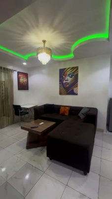 Nicely Furnished 1 Bedroom Apartment, Surulere, Lagos, Flat / Apartment Short Let