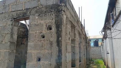 Uncomplicated Two Numbers of Two Bedroom Flat Roofing Level, Paga B/stop Ijede Road, Imota, Ikorodu, Lagos, Block of Flats for Sale