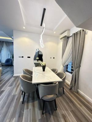 Nicely Furnished 5 Bedroom Apartment, Osapa, Lekki, Lagos, Flat / Apartment Short Let