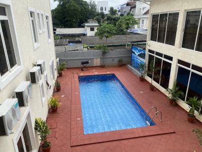 Spacious 4 Bedroom Apartment with Bq & Swimming Pool, Ikoyi, Lagos, House for Rent