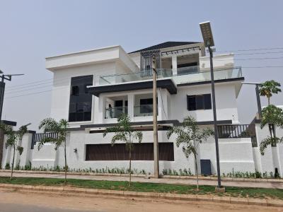 Luxury 9 Bedroom Mansion with 7 Parlours and 12 Rooms Bq, By Channel Television, Guzape District, Abuja, Detached Duplex for Sale