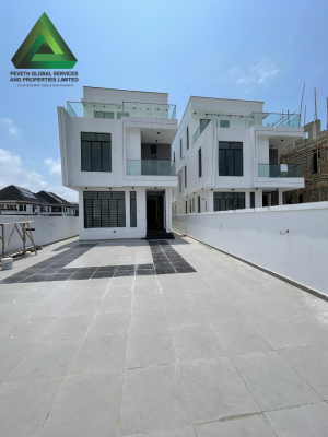 Luxury 5 Bedroom Fully Detached Duplex with Swimming Pool, Cinema, Bq, Lekki Phase 1, Lekki, Lagos, Detached Duplex for Sale