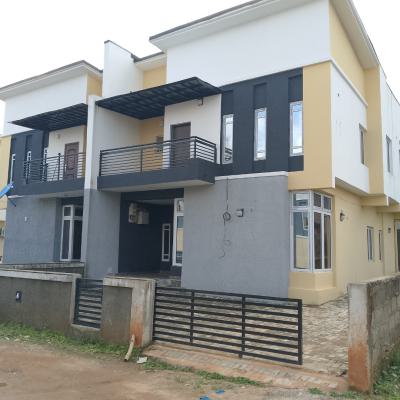 4-bedroom Duplex with Standard Facilities in an Estate, News Engineering, Dawaki, Gwarinpa, Abuja, Semi-detached Duplex for Sale
