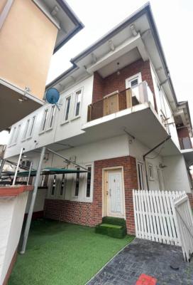 a 4 Bedroom Duplex, After Agungi, Before Chevron, Idado, Lekki, Lagos, Semi-detached Duplex for Rent