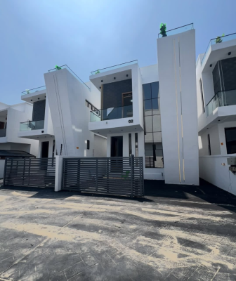 Fully Detached 4bedroom Duplex at Ikota, Ikota Lekki By Bis, Ikota, Lekki, Lagos, Detached Duplex for Rent