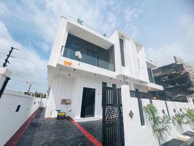 4 Bedroom Semi Detached Duplex with Bq, Lekki Palm City, Lekki, Lagos, House for Sale