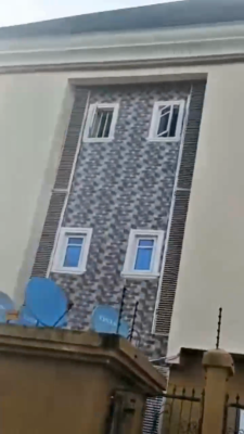 Distress New 2 Buildings with 6 Flats, Victory Estate Ago Palace Lagos, Ago Palace, Isolo, Lagos, Block of Flats for Sale