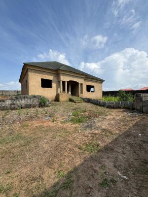 4bedrooms Detached Bungalow Carcass in a Secured Estate., Lugbe District, Abuja, Detached Bungalow for Sale