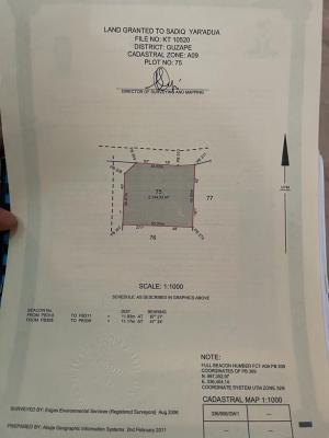 Plot of Land, Guzape District, Abuja, Land for Sale