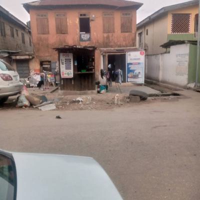 Demonishable One Storey Building, Onipanu, Shomolu, Lagos, Block of Flats for Sale