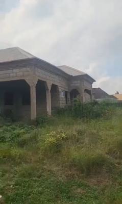 3 Bedroom Bungalow Carcass with Bq, Nnpc Quarter, Lugbe District, Abuja, Detached Bungalow for Sale
