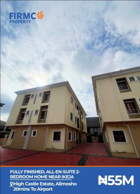 Fully Finished All-ensuite 2 Bedroom Near Ikeja, (20mins Drive to Ikeja), Egbeda, Alimosho, Lagos, Self Contain (single Rooms) for Sale