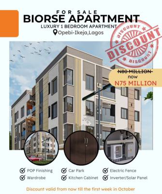 One (1) Bedroom Apartment  Note : Construction ️ Work in Progress, Opebi Ikeja, Opebi, Ikeja, Lagos, Mini Flat (room and Parlour) for Sale