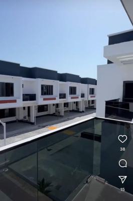4 Bedroom Terrace with a Room Bq in an Access Control and Beautiful Es, Platinum Way, Ikate, Lekki, Lagos, Terraced Duplex for Sale