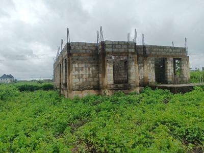 Nicely Done 4 Bedroom Carcass, After Rainbow Estate, Lugbe District, Abuja, Detached Duplex for Sale