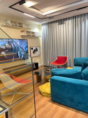 Brand New Cozy 2bedroom Apartment with a Ps5, Indoor Treadmill and Bal, Lekki Phase 1, Lekki, Lagos, Flat / Apartment Short Let