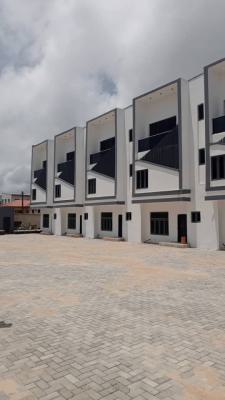 Luxury 4bedroom Terrace House with Bq at Atlantic View Estate, Jeff Vwede Street, Alpha Beach Road, Atlantic View Estate, Igbo Efon, Lekki, Lagos, Terraced Duplex for Rent