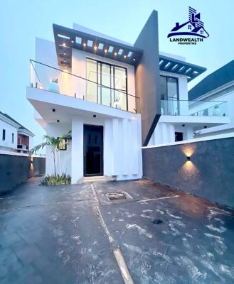 Contemporary 4 Bedroom Semi Detached Duplex with Bq, Secure Estate at Chevron Lekki, Lekki, Lagos, Semi-detached Duplex for Rent