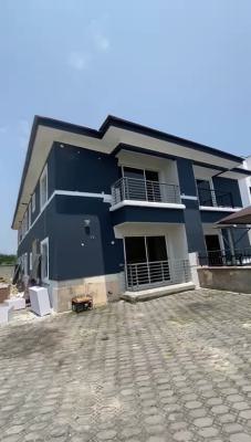 New 4 Bedroom Semi-detached House with Bq, Monastery Road, Sangotedo, Ajah, Lagos, Semi-detached Duplex for Rent