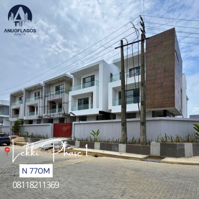 5 Bed  Lekki Phase 1 (right Side), Lekki Phase 1, Lekki, Lagos, Detached Duplex for Sale