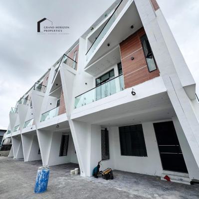 Contemporary 4 Bedroom Terrace Duplex with Bq, Ikate, Lekki, Lagos, Terraced Duplex for Sale