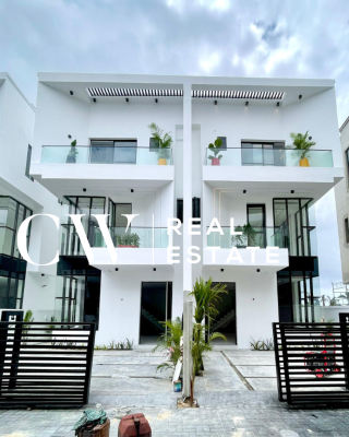 4 Bedrooms Semi-detached Duplex with Bq, Lekki, Lagos, Semi-detached Duplex for Sale