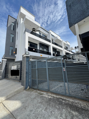 Well Built Four (4) Bedroom Terraced Duplex, Ologolo, Lekki, Lagos, Terraced Duplex for Sale