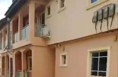 4 Units of 3 Bedroom Flats + Security House on Full Plot of Land, Ajose Axis, Ibeshe, Ikorodu, Lagos, Block of Flats for Sale