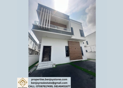 4-bedroom Semi Detached Duplex with Swimming Pool, Chevron, Lekki, Lagos, Semi-detached Duplex for Sale