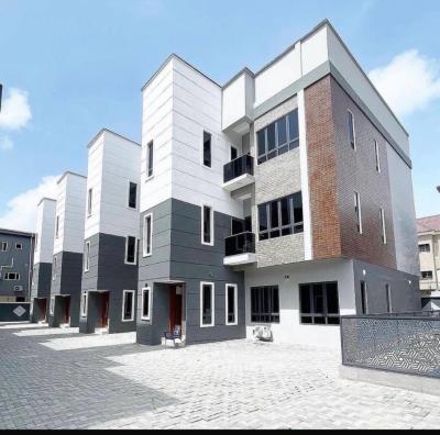 Well Built 4 Bedroom Terrace Duplex with a Bq, Freedom Way Lekki Phase 1 Ikate, Lekki, Lagos, Terraced Duplex for Sale
