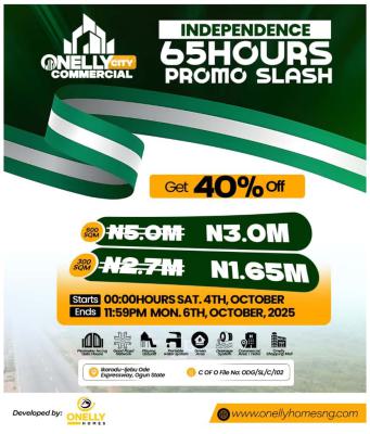 Onelly Commercial City, Ijebu Ode Express Way, Ikorodu, Lagos, Commercial Land for Sale
