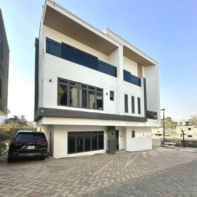 Contemporary Fully Detached 5 Bedroom Duplex & Bq, Guzape Hills, Guzape District, Abuja, Detached Duplex for Sale