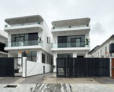 Contemporary 5 Bedrooms Fully Detached Duplex with Swimming Pool Availa, Oral Estate, Chevron, Lekki, Lagos, Detached Duplex for Sale