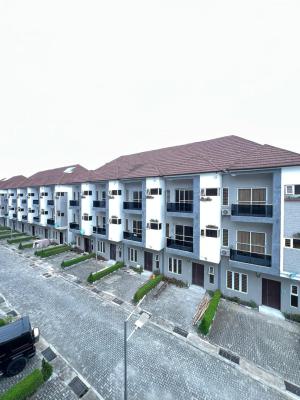 Contemporary 4 Bed Terrace Duplex with a Bq, Pool ,gym , Playground, Ikate, Lekki, Lagos, Terraced Duplex for Sale