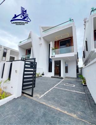 Contemporary 4 Bedroom Semi Detached Duplexes with Bq, Secure Estate at Ikota Lekki, Ikota, Lekki, Lagos, Semi-detached Duplex for Sale