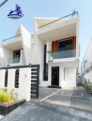 Contemporary 4 Bedrooms Semi Detached Duplexes with Bq, Ikota, Lekki, Lagos, Semi-detached Duplex for Sale