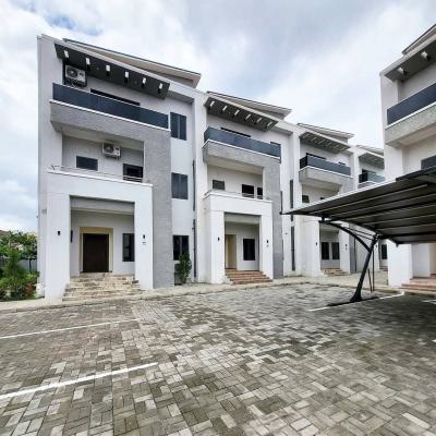 Newly Built 5 Bedroom Terrace Duplex with Bq, American International, Durumi, Abuja, Terraced Duplex for Sale