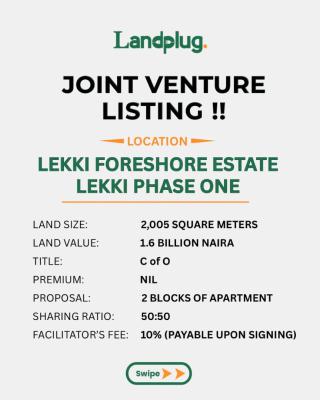 500sqm of Land, Lekki Foreshore Estate, Lekki Phase 1, Lekki, Lagos, Land for Sale