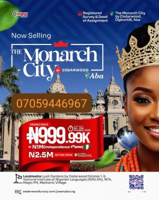 Plots of Affordable Land on a Promo Offer in Ogborhill, Close to Magic Fm, Obi Ngwa, Abia, Mixed-use Land for Sale