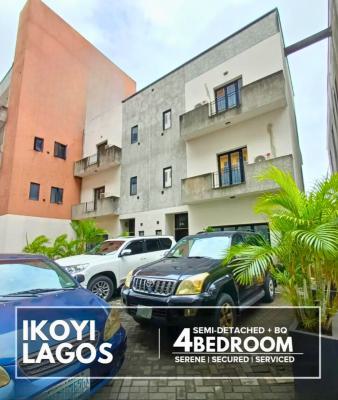 Fully Furnished 4-bedroom Semi-detached Duplex + Bq, Ikoyi, Lagos, Semi-detached Duplex for Rent
