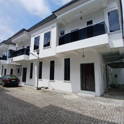 Lovely 4 Bedroom Semi-detached Duplex with Bq, Chevron Toll Gate, Orchid Road, Lekki, Lagos, Semi-detached Duplex for Sale