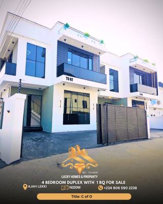 Luxury 4 Bedroom Duplex 1bq, Ajah, Lagos, Semi-detached Duplex for Sale