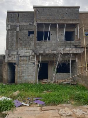 4-bedroom Semi-detached Carcass, Von Axis, Lugbe District, Abuja, Semi-detached Duplex for Sale