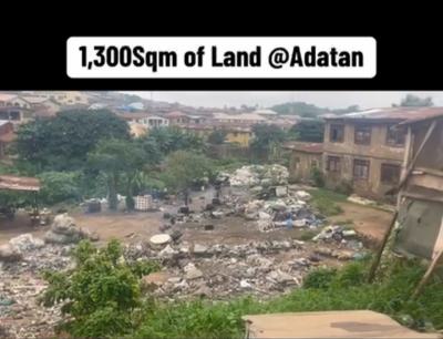 Roadside Land in The Heart of Abeokuta, Opposite Amoran House, Adatan, Abeokuta, Abeokuta North, Ogun, Commercial Land for Sale