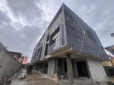 Modern 4 Bedroom Terrace Duplex with a Bq, in a Secured Estate, Ogba, Ikeja, Lagos, Terraced Duplex for Sale