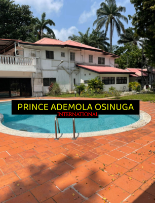 Fully Detached 5 Bedroom House +2bq+swimming Pool on Large Grounds, Old Ikoyi, Old Ikoyi, Ikoyi, Lagos, Detached Duplex for Rent