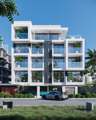 Clean 2 Bedroom Flat with Elevator and 24hrs Power Gated Estate, Illasan- Ikate, Ikate Elegushi, Lekki, Lagos, Flat / Apartment for Sale