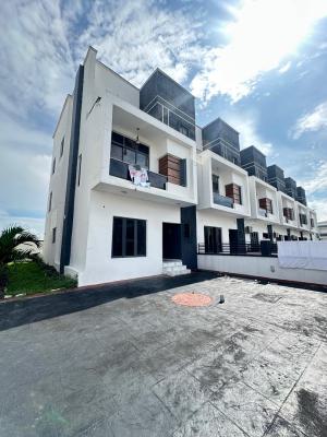 Elegant 5 Bedroom Terrace Duplex with Bq and Rooftop Terrace, Chevron Toll Gate, Orchid Road, Lekki, Lagos, Terraced Duplex for Sale
